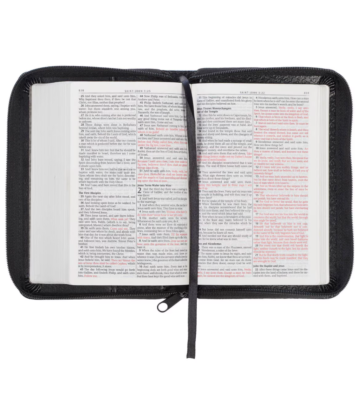 KJV Mini Pocket Bible in Black