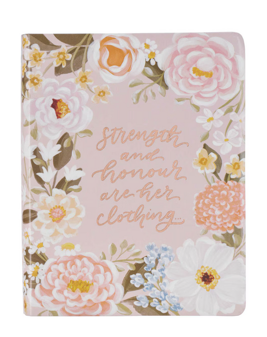 KJV Note-Taking Bible in Blush Floral