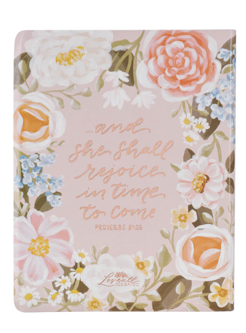 KJV Note-Taking Bible in Blush Floral
