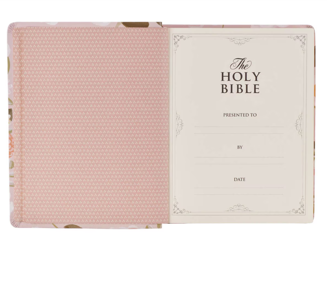 KJV Note-Taking Bible in Blush Floral