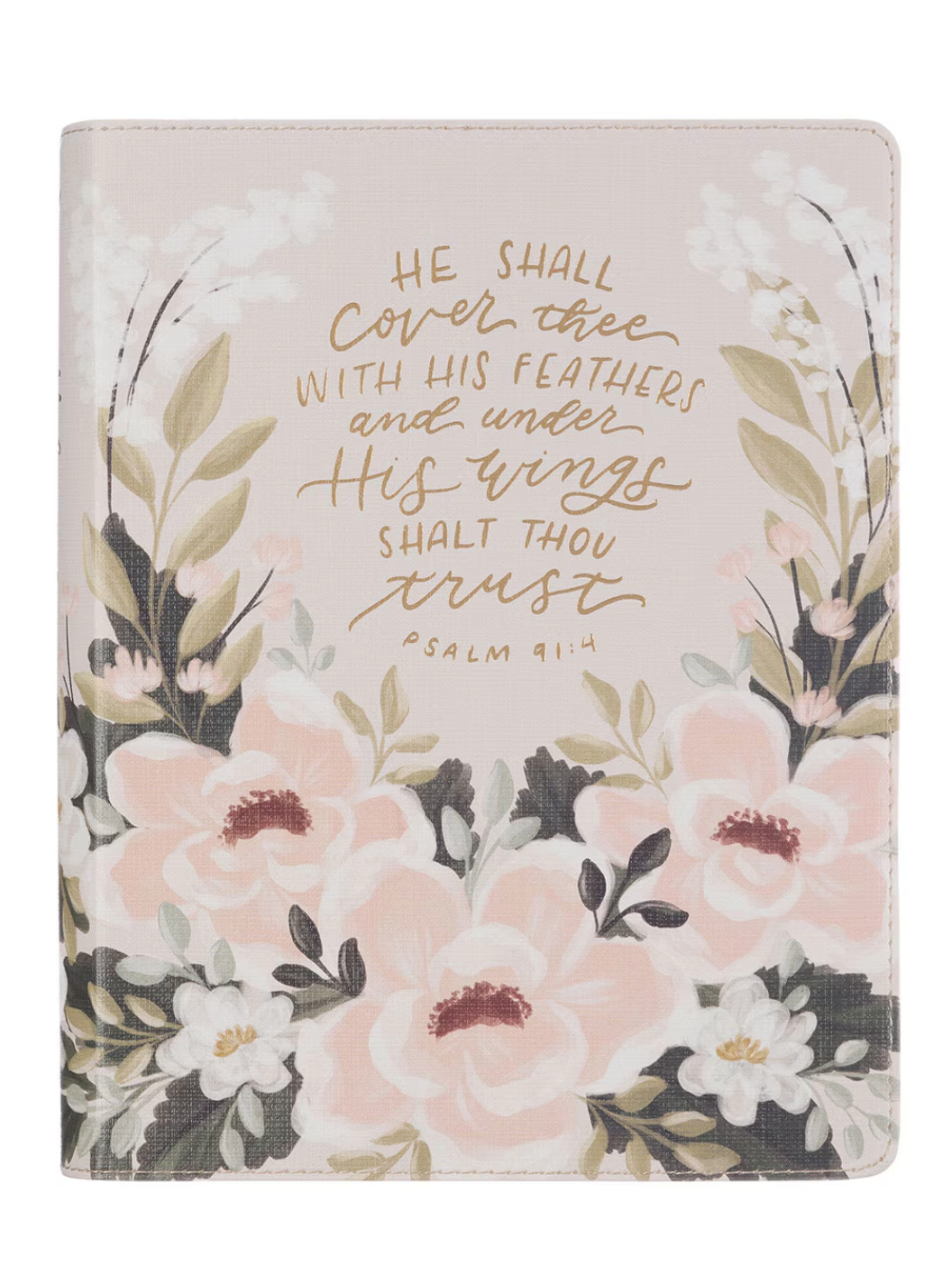 KJV Note-Taking Bible in Cream Floral
