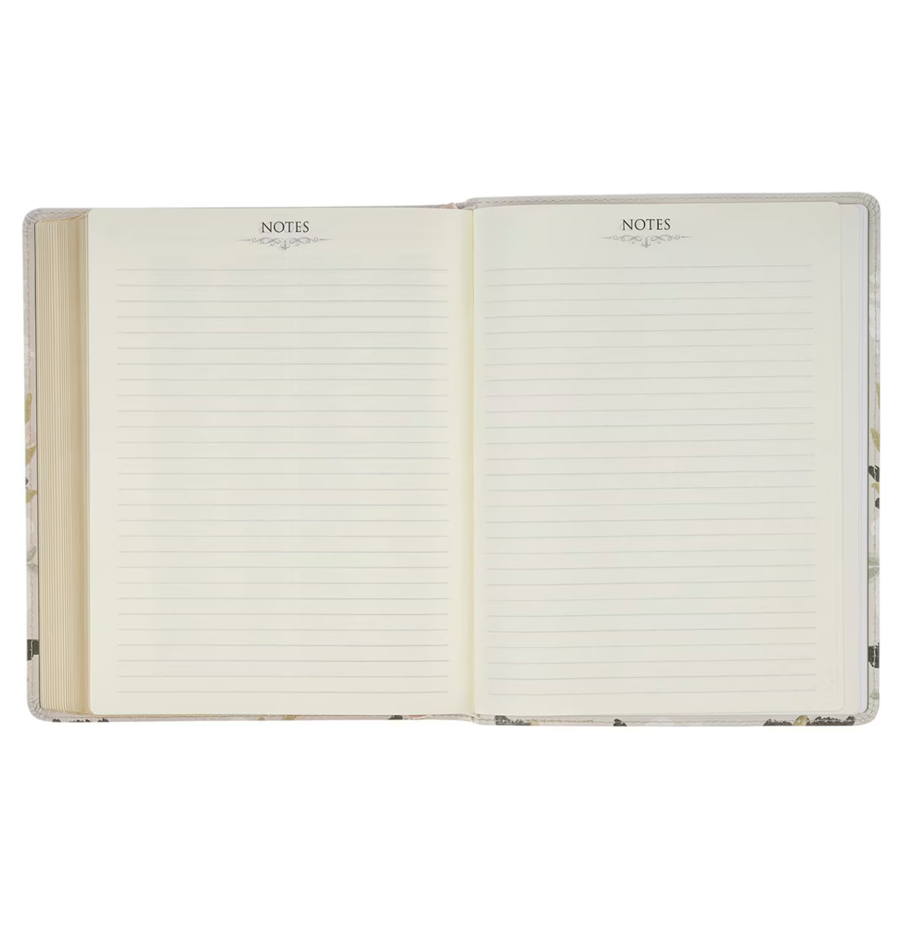 KJV Note-Taking Bible in Cream Floral