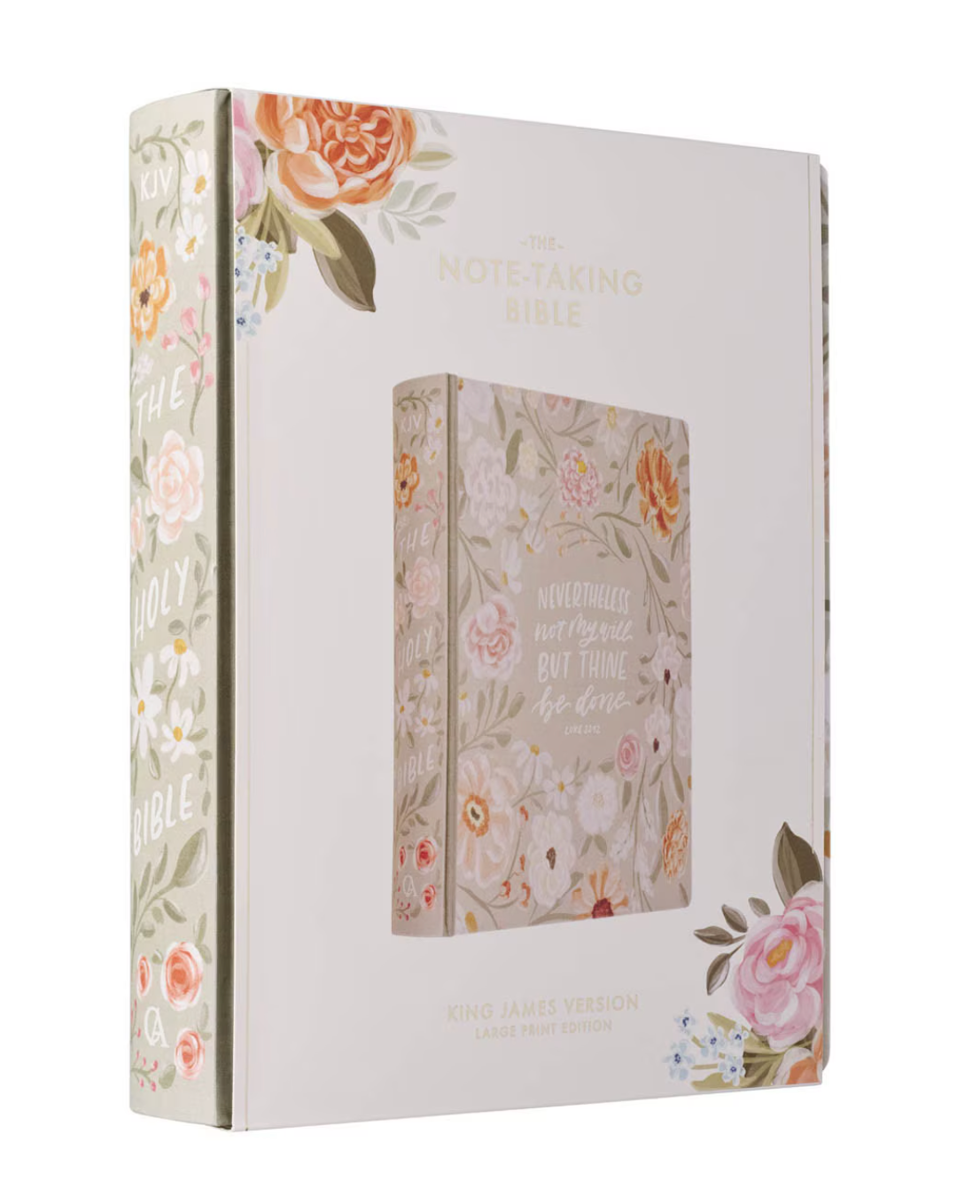 KJV Large Note-Taking Bible in Sage