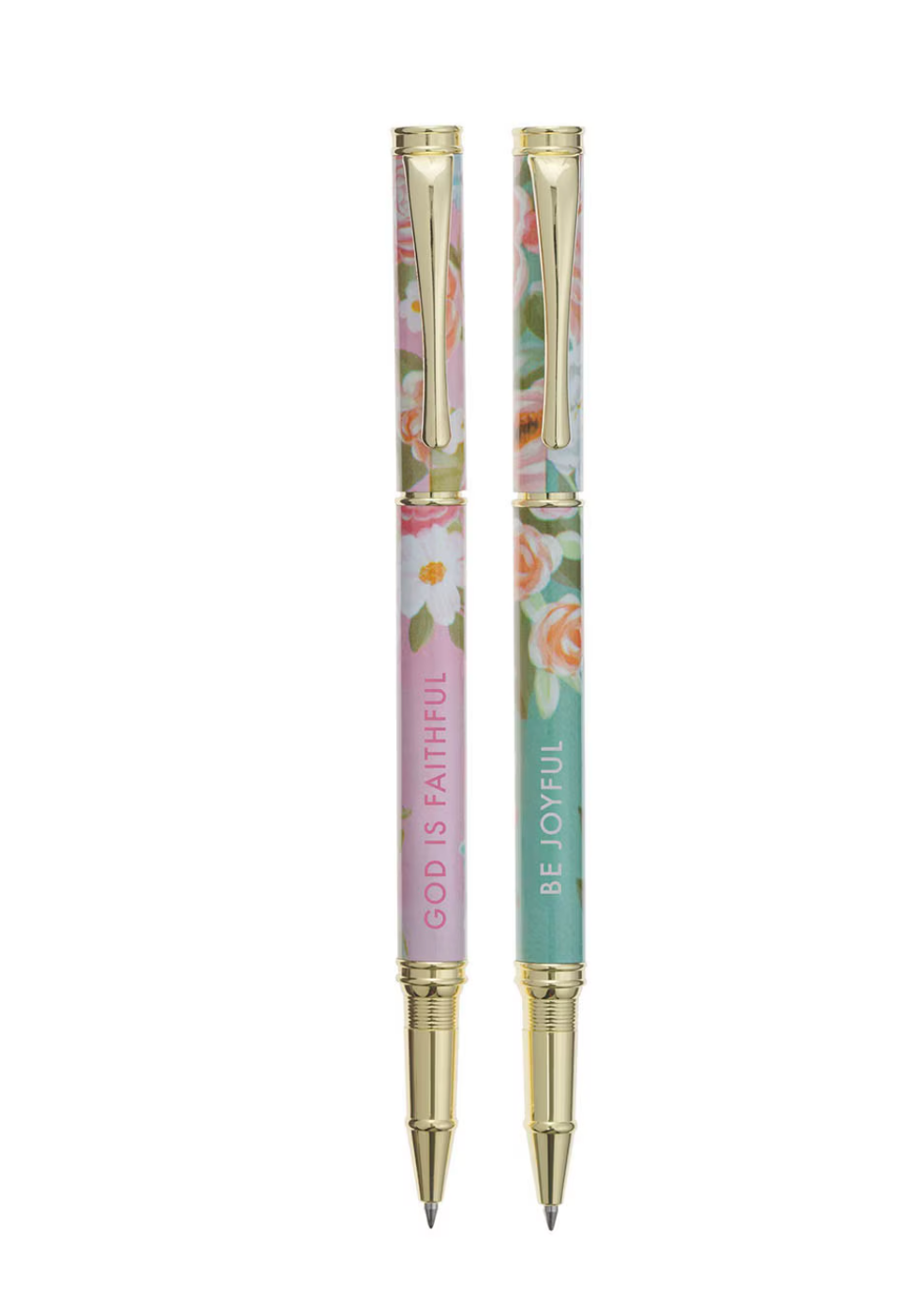 Floral Pens Pack: 2pc