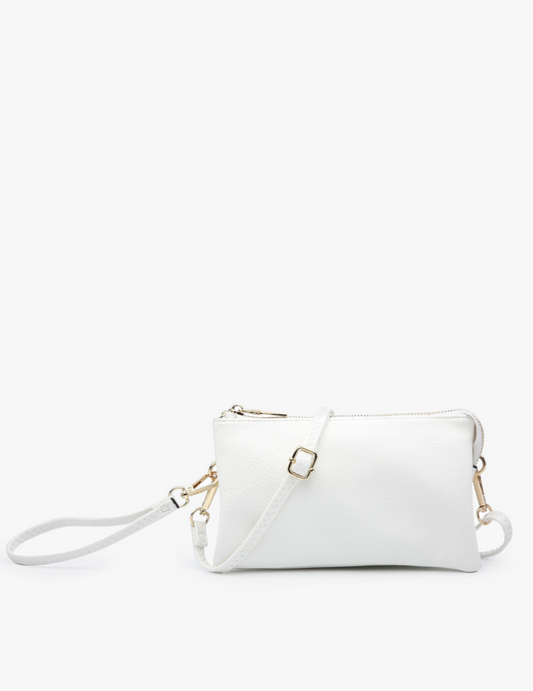Riley Crossbody in White