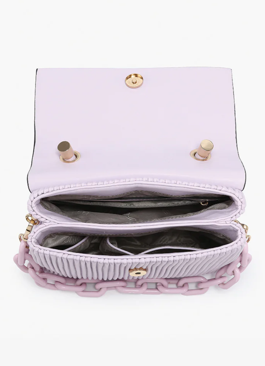 Anne Pleated Crossbody Hand Purse