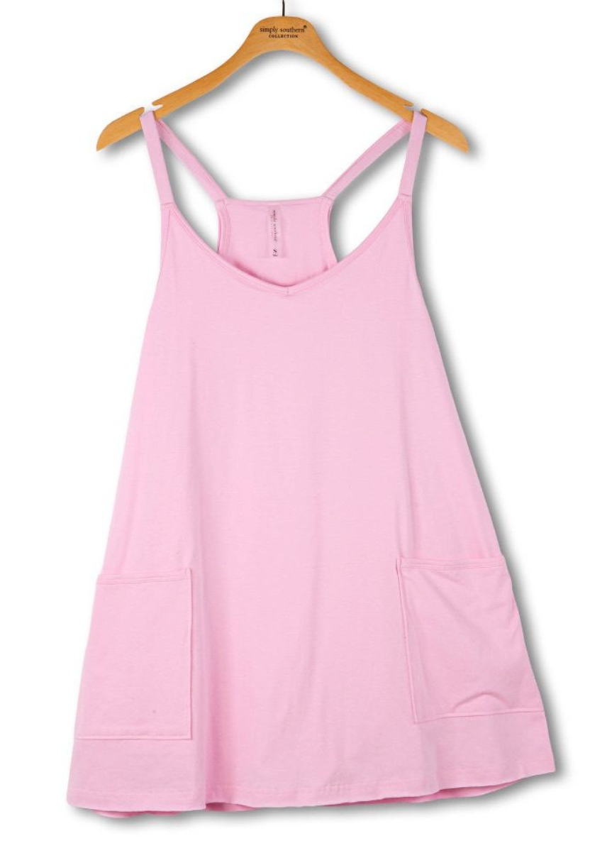 Sweet Romper Dress in Pink