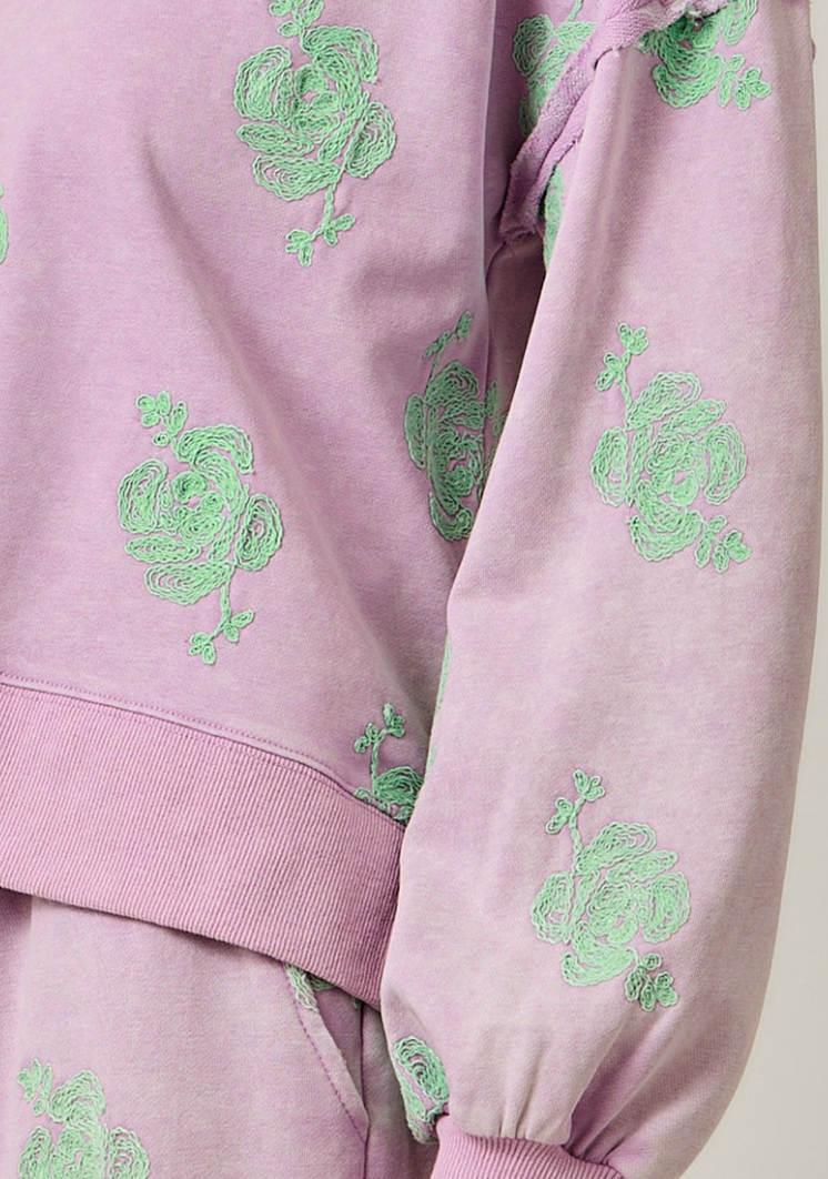 Essential Embroidered Shorts Set