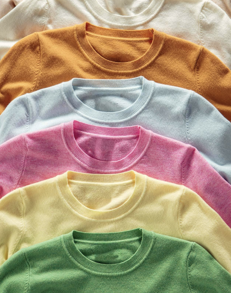 Everyday Soft Pullover Top in Pink