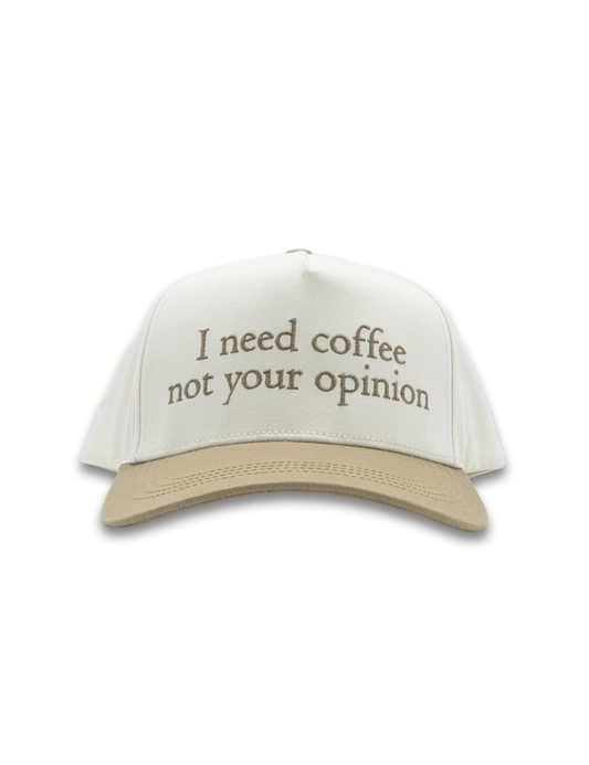 I Need Coffee Cap