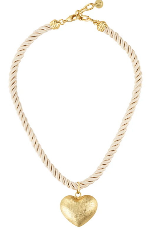 Kinsey Designs Mesa Heart Pendant Rope Necklace