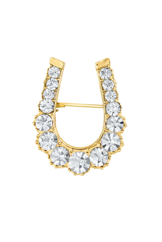 Kinsey Designs Filly Horseshoe Brooch