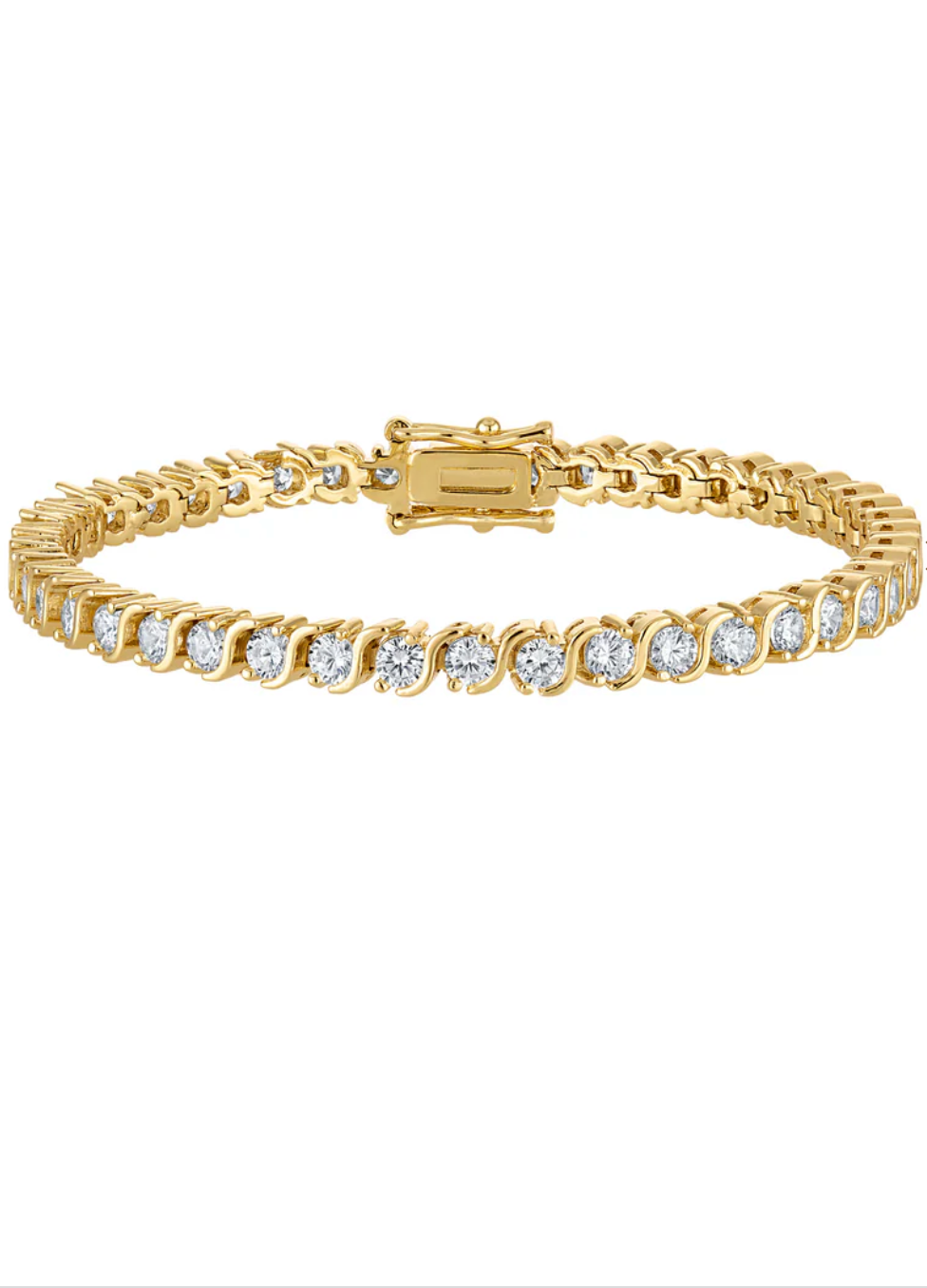 Kinsey Designs Holly Gold Tennis Bracelet