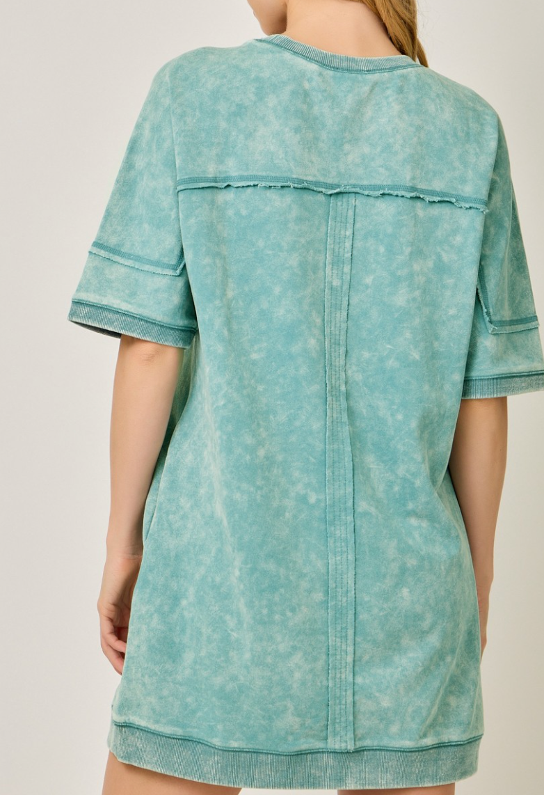 Casual Charm Terry Dress