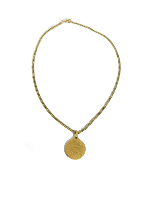 Rachel Nathan Mayan Calendar Necklace