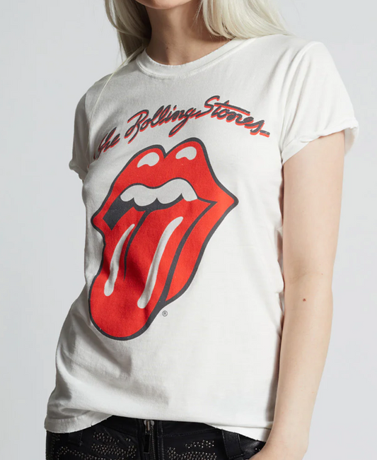The Rolling Stones Graphic Tee in White
