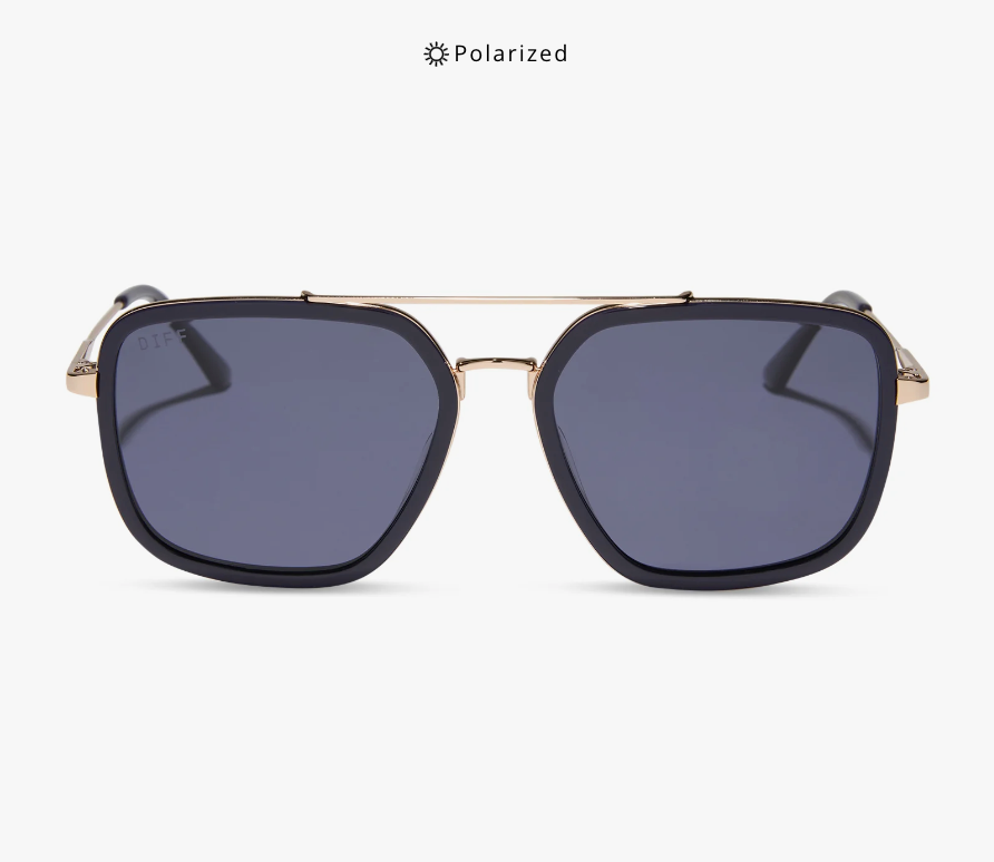 JORDAN Indigo Polarized Sunglasses DE01-0714-GDMIP