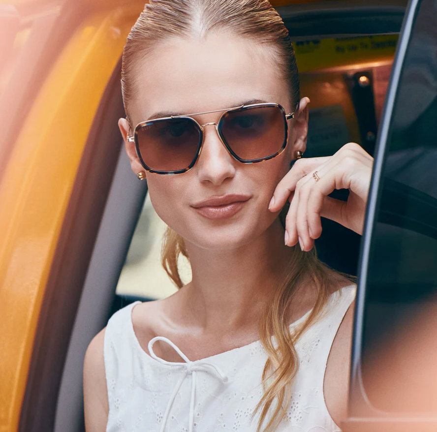 JORDAN Confetti Tortoise Sunglasses DE01-0714-FIBGN