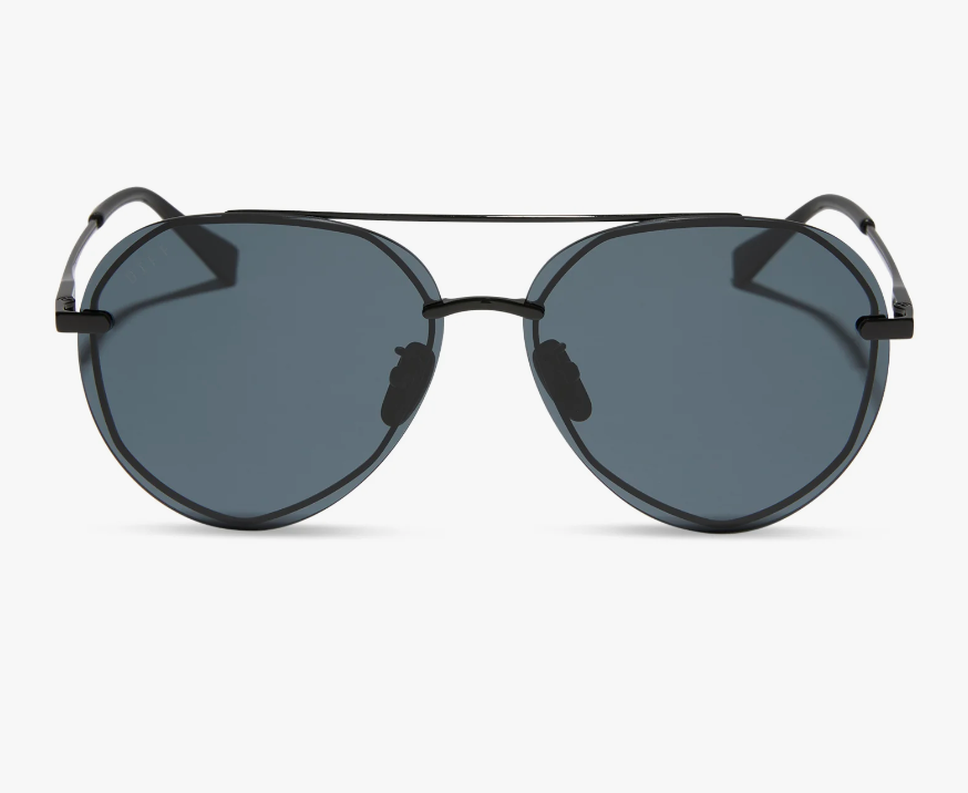 LENOX Black on Black Sunglasses BK-GR122