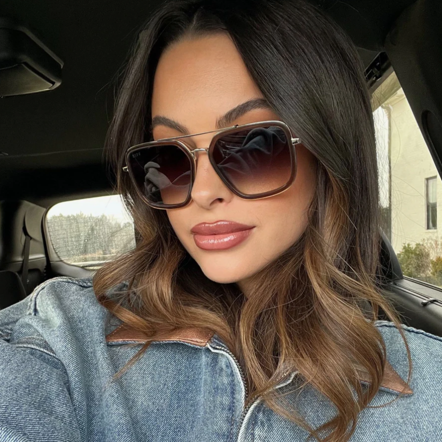 JORDAN Whiskey Gold Sunglasses DE01-0714-WSGGN