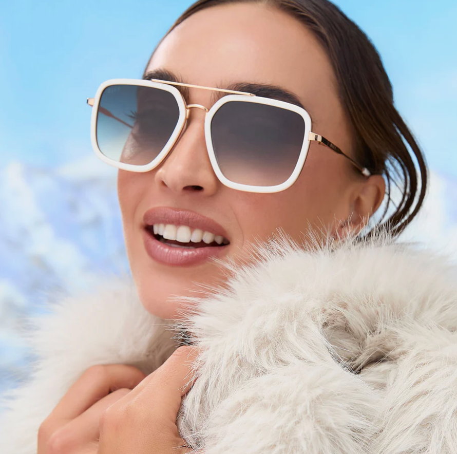 JORDAN White Sunglasses DE01-0714-ZNGGN