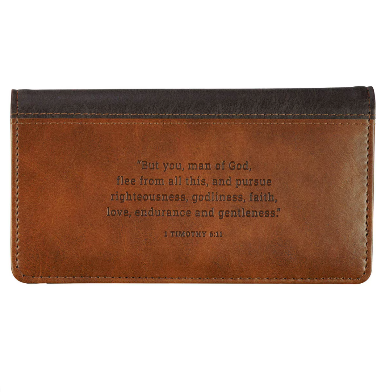 Man of God Checkbook Wallet