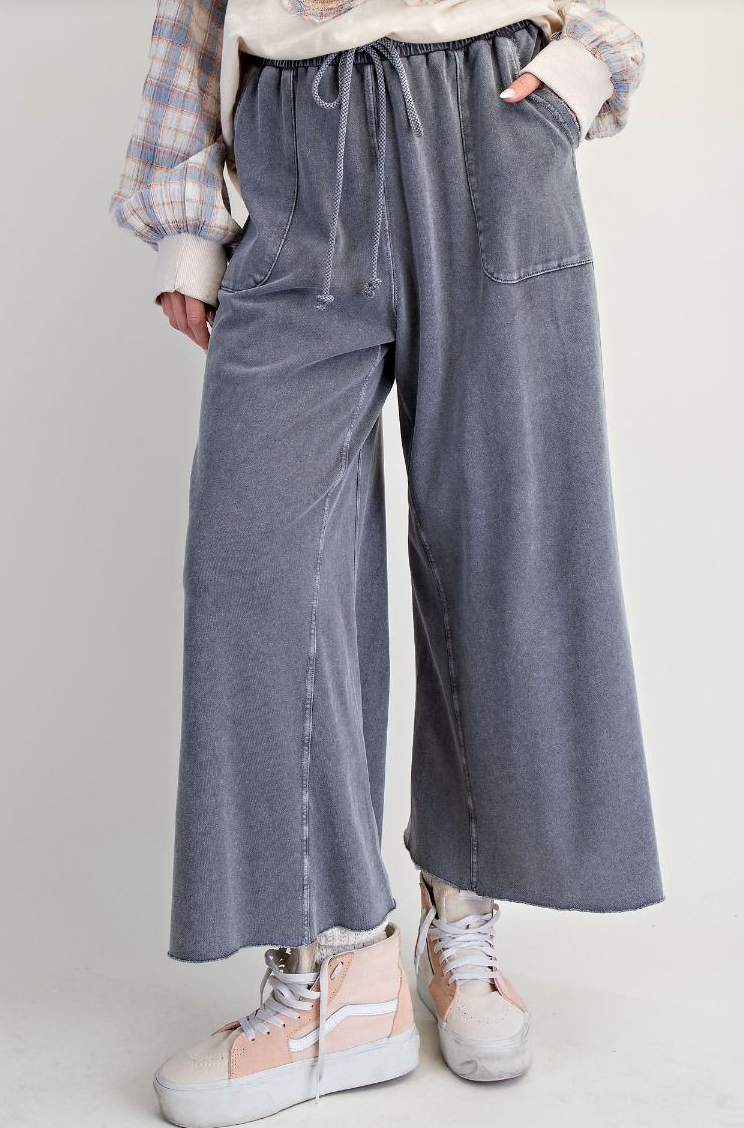 Going For Comfort Washed Denim Pant