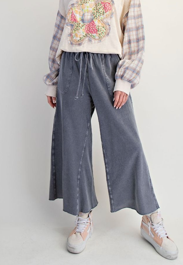 Going For Comfort Washed Denim Pant