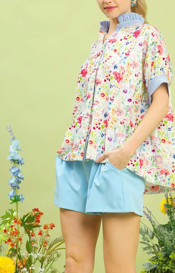 Love Story Top in Floral