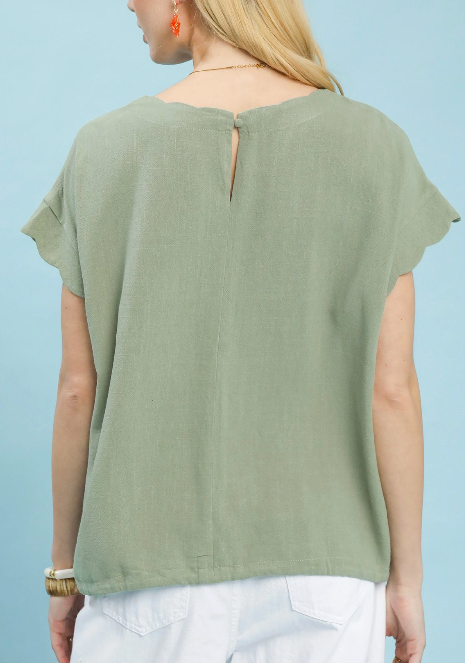 Casually Chic Top in Sage