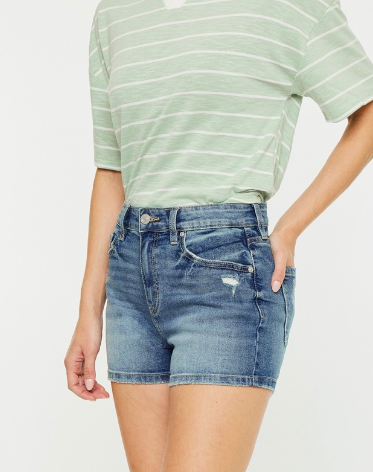 KanCan Cosmic Catherine Denim Shorts