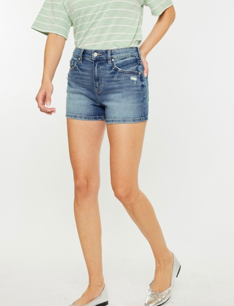 KanCan Cosmic Catherine Denim Shorts