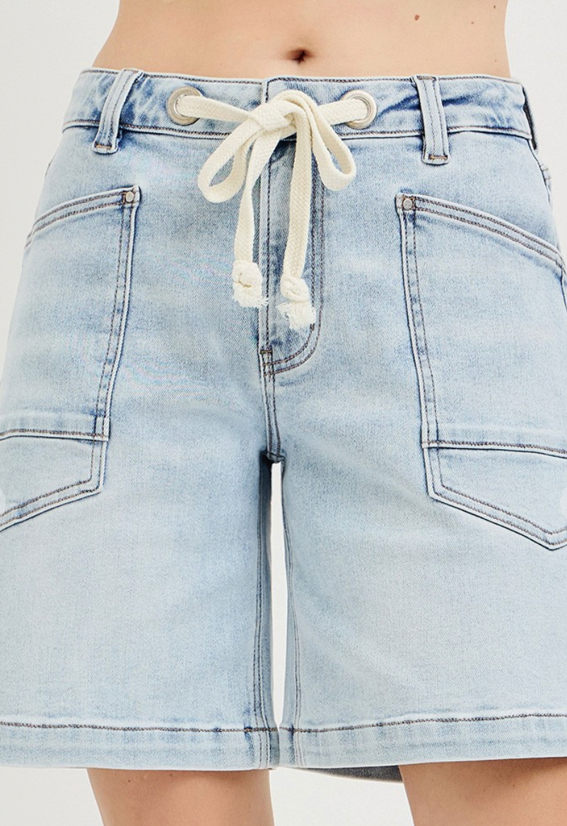 Ketchum Slouchy Style Drawstring Shorts by Risen