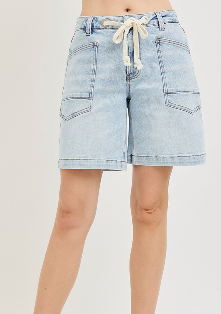 Ketchum Slouchy Style Drawstring Shorts by Risen