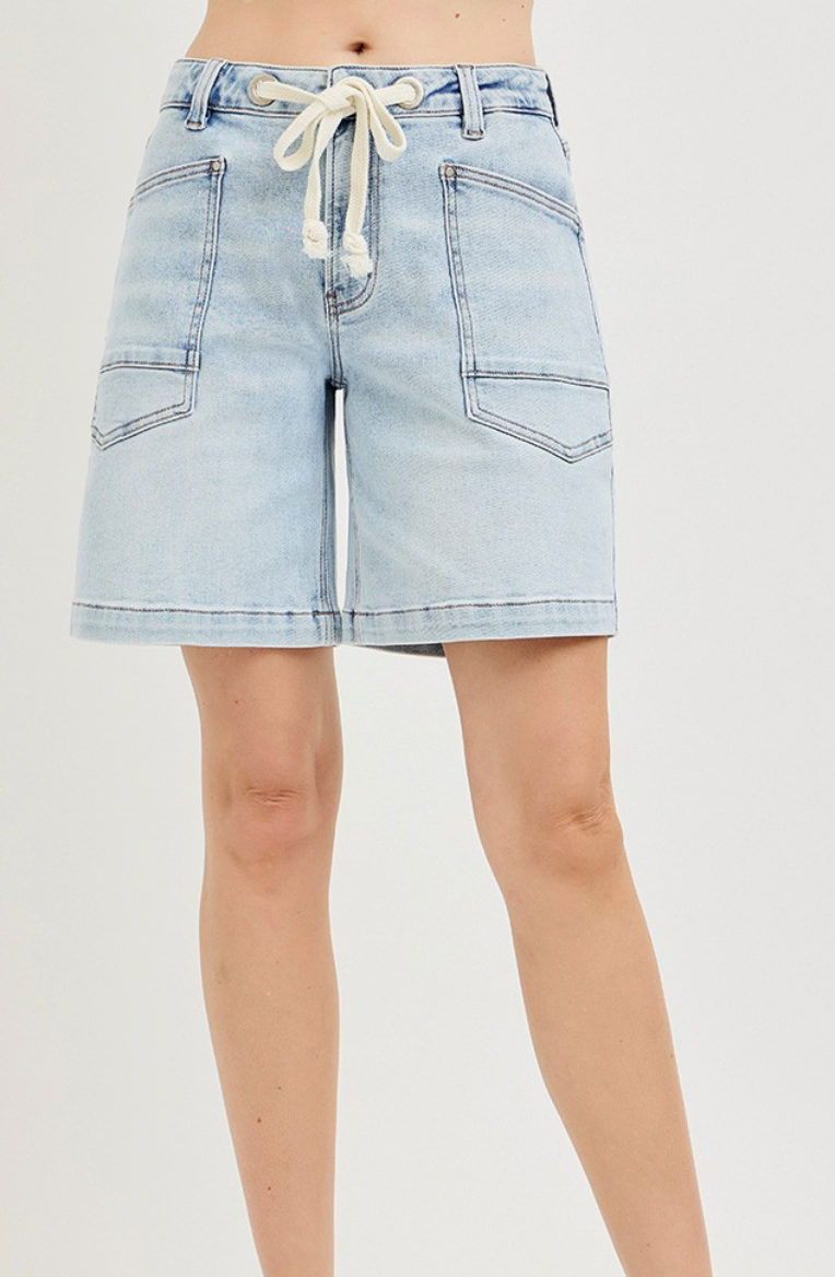 Ketchum Slouchy Style Drawstring Shorts by Risen