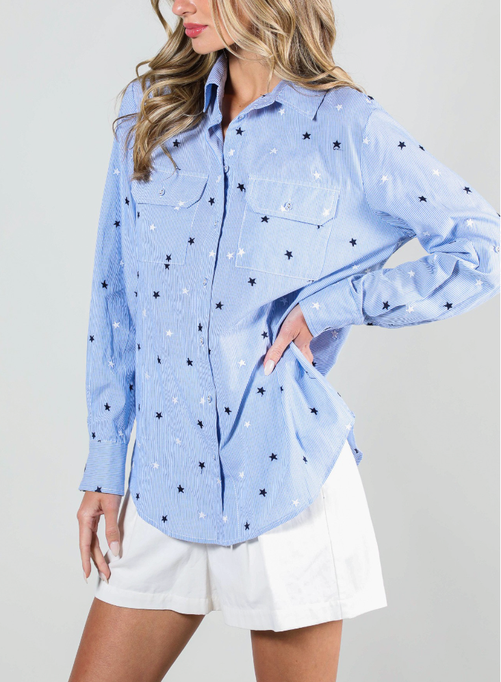 Oh My Stars Striped Top