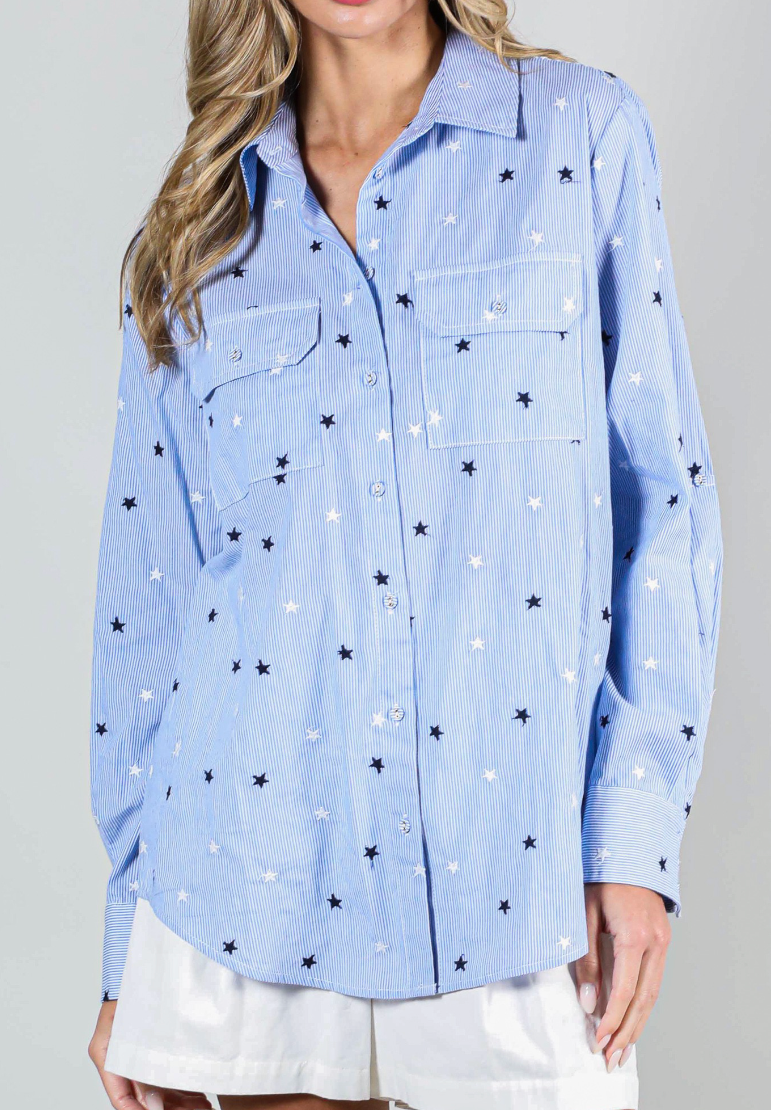 Oh My Stars Striped Top