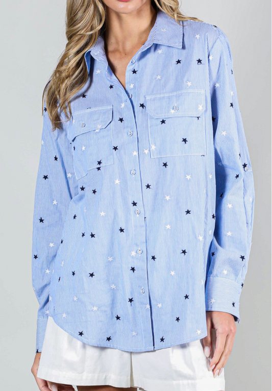 Oh My Stars Striped Top
