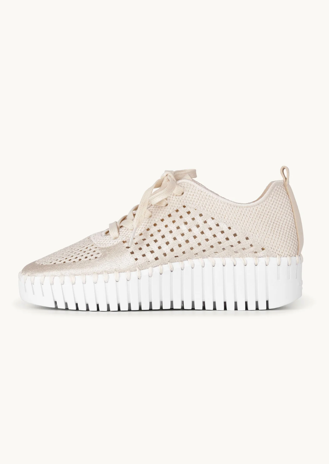 Ilse Jacobsen Lace Platform Sneaker