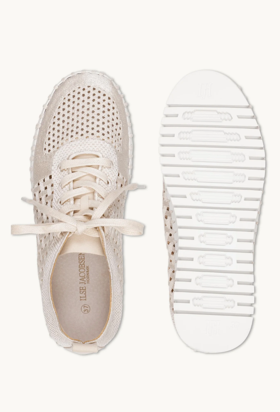 Ilse Jacobsen Lace Platform Sneaker
