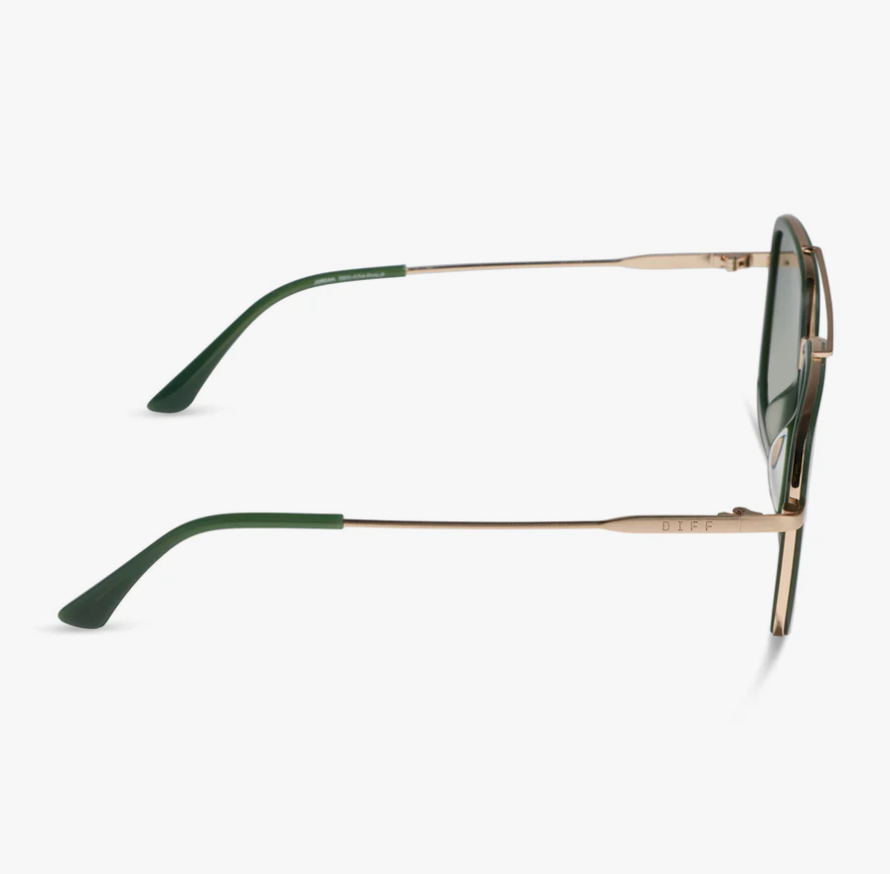JORDAN Fairway Green Polarized Sunglasses DE01-0714-FNALP