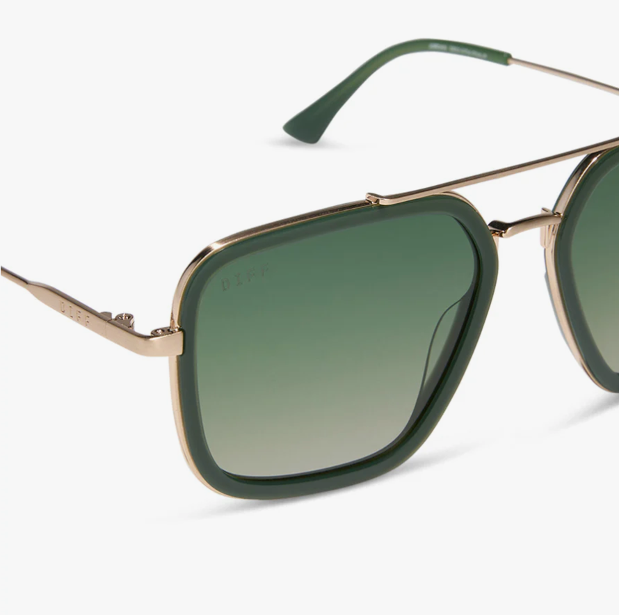 JORDAN Fairway Green Polarized Sunglasses DE01-0714-FNALP