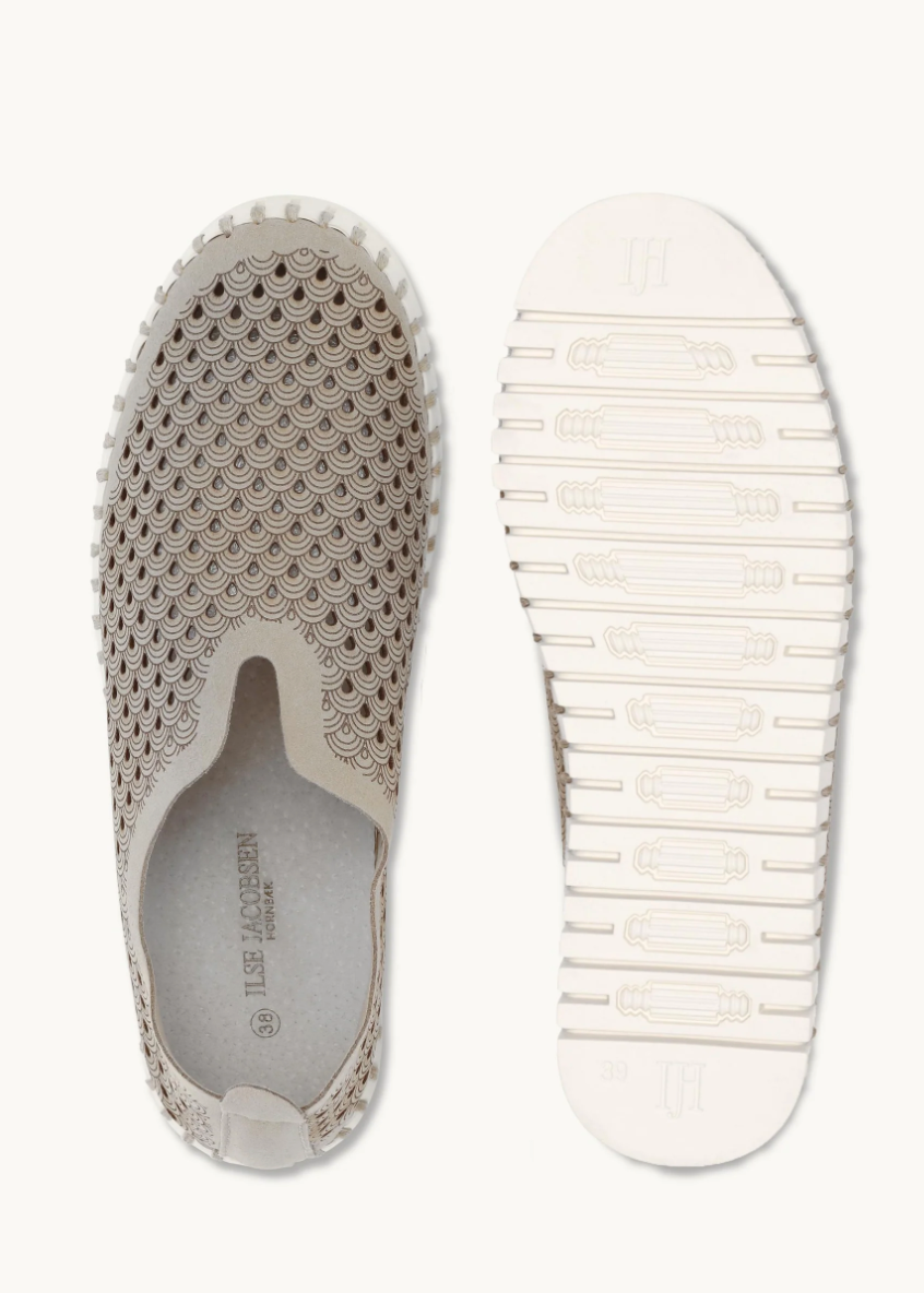 Ilse Jacobsen Atmosphere Grey Tulip Sneaker