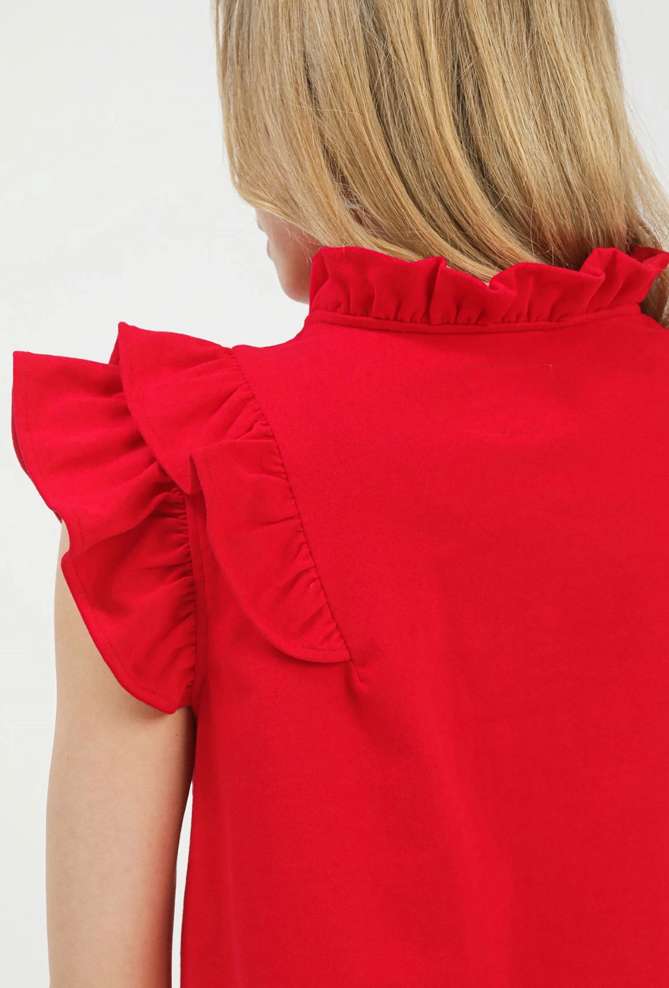Sparks Fly Top in Red