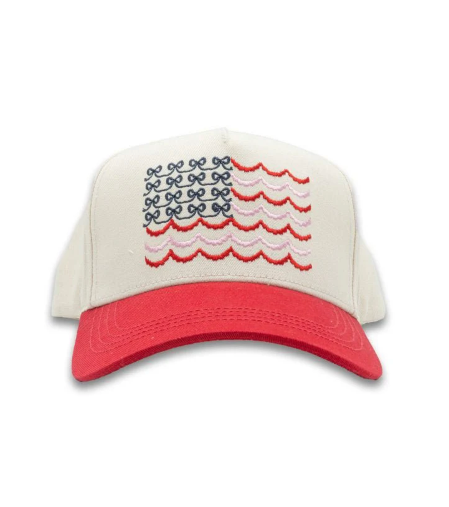 American Flag Embroidered Cap