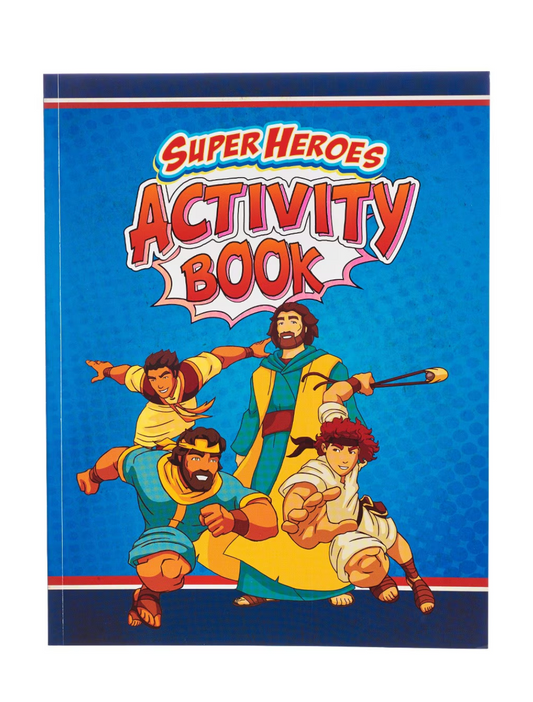 Bible Character: Super Heroes Activity Book