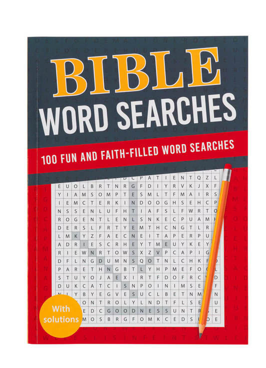 Bible Word Searches: 100 Fun and Faith-Filled Searches