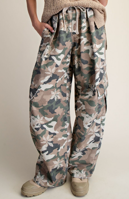 Camouflage Cutie Cargo Pants