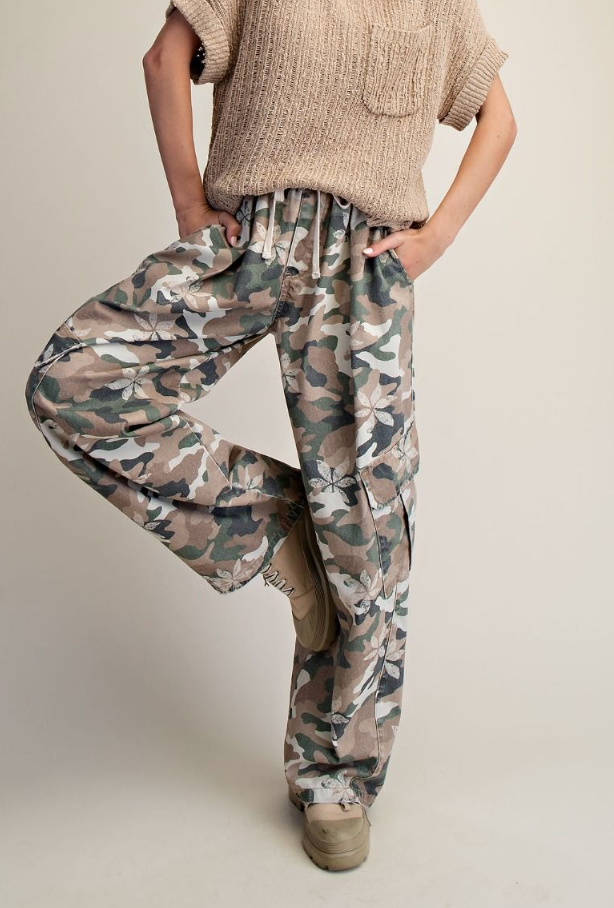 Camouflage Cutie Cargo Pants