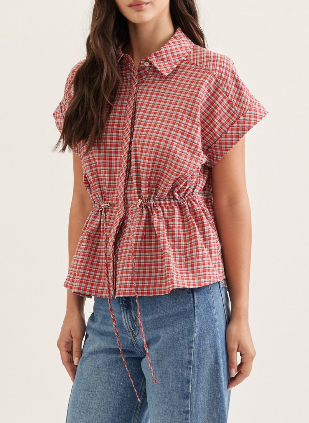 Summer Picnic Gingham Top